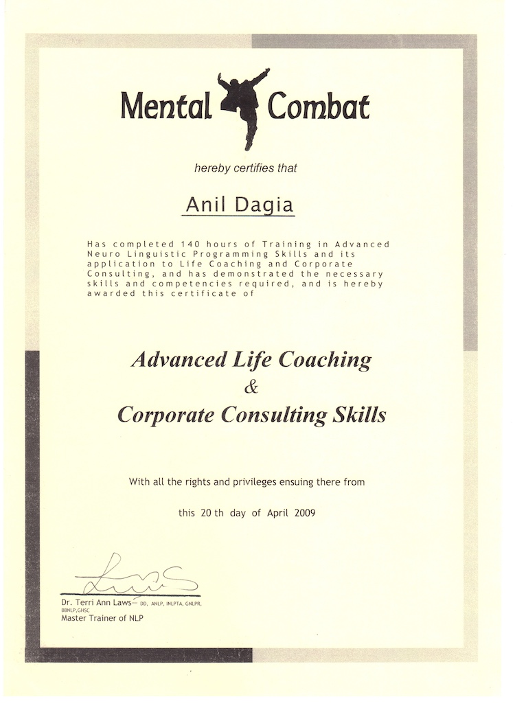 nlp advanced life coach
